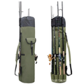 Foldable Fishing Rod Carrier Bag with Shoulder Strap 114cm