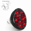 54W Red Light Clamp Lamp with E27 Base and Adjustable Mount
