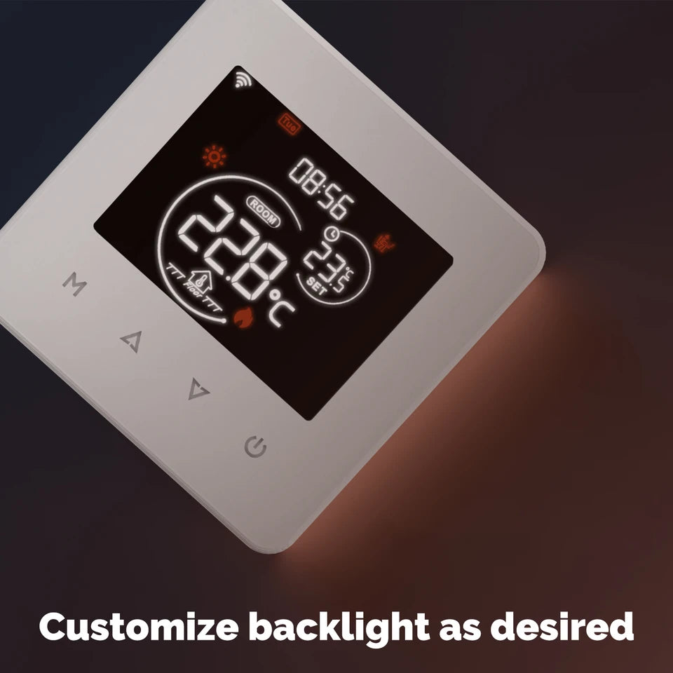 WiFi Smart Thermostat with App Control & Voice Command