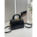 Boston Handbag with Shoulder Strap and Zip Closure in Seven Colors