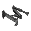 Foldable Car Headrest Tablet Holder – Adjustable 4.7–12.9"