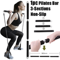 Resistance Tube Band Set for Home Strength Training Workouts