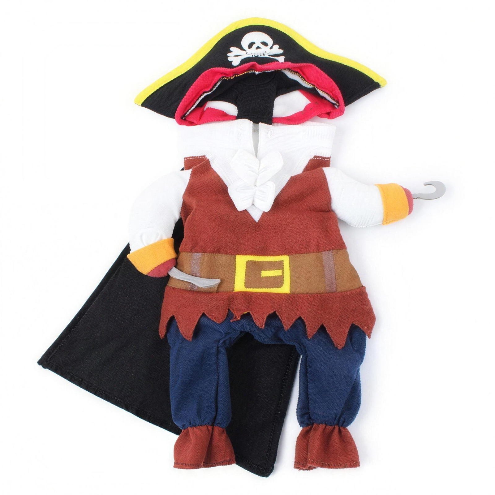Pirate Pet Costume for Dogs & Cats S-XL Halloween