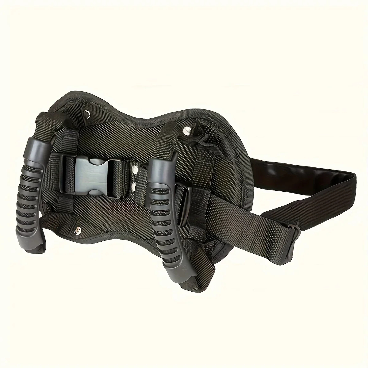 Adjustable Motorcycle Passenger Grip Belt with Dual Handles
