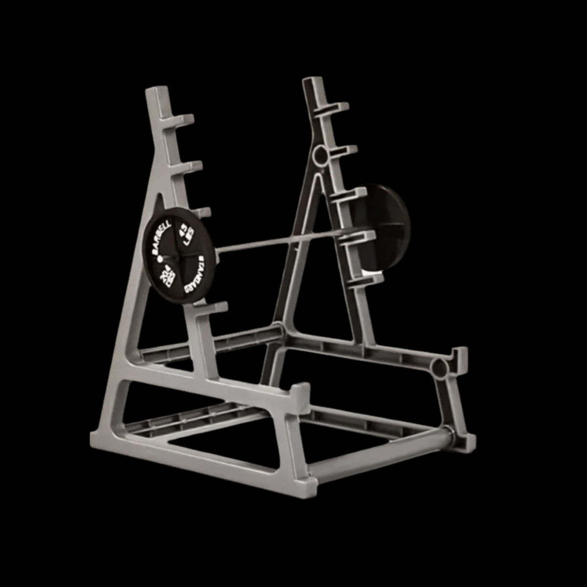 Mini Barbell Rack Pen Holder for Gym-Inspired Desk Organization