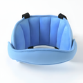 Padded Child Seat Head Support Strap in Blue, Pink or Gray