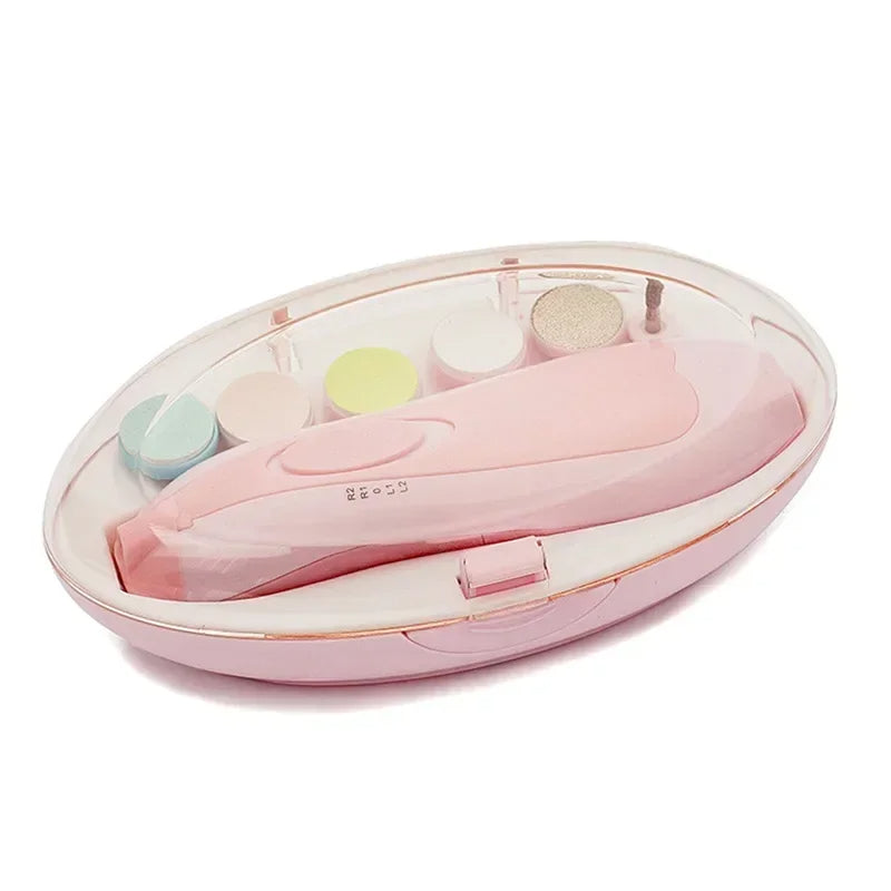 Electric Baby Nail Trimmer – Safe, Quiet & Gentle for Newborns