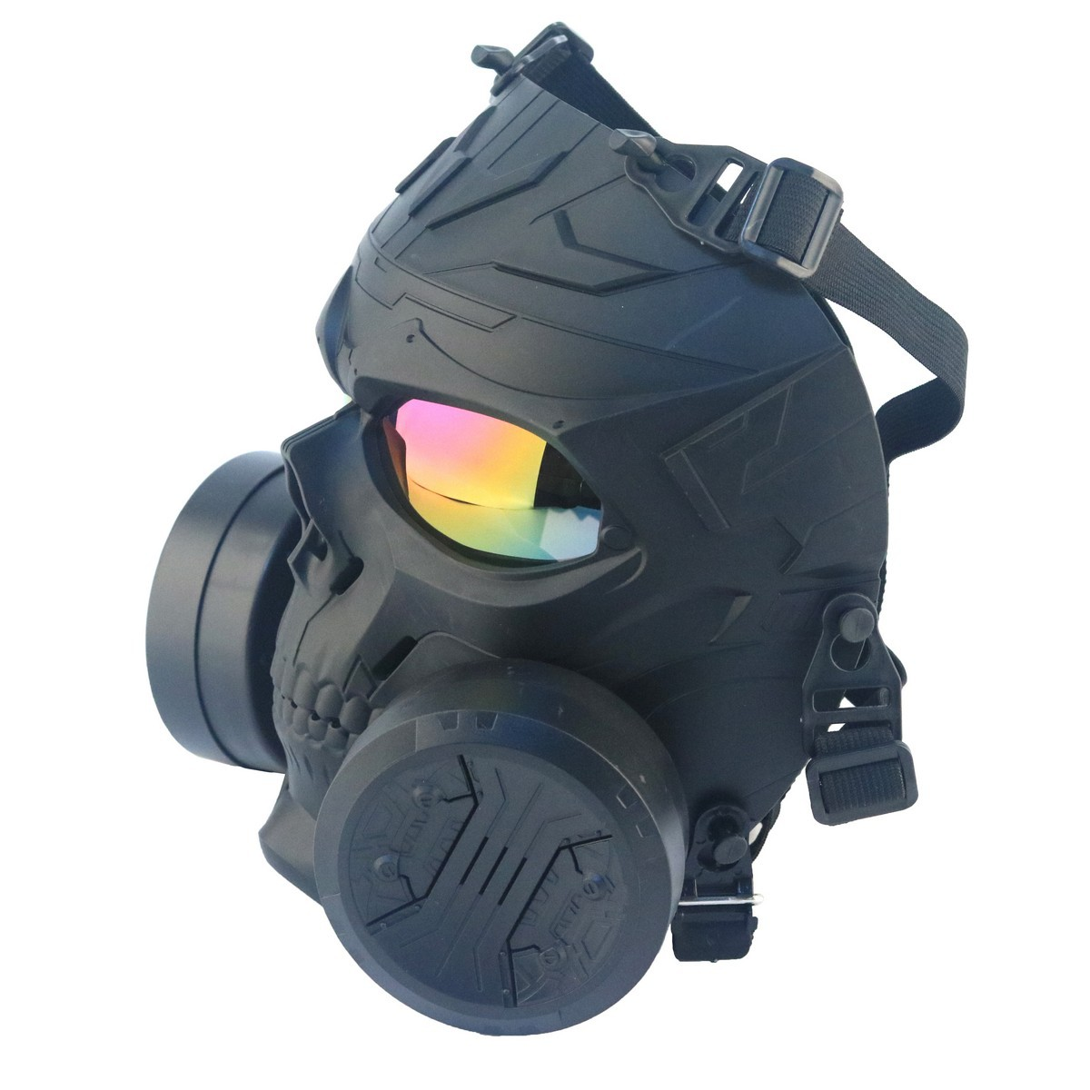 Tactical Skull Full Face Mask with Dual Cooling Fans