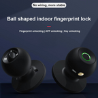 Keyless Smart Door Knob Lock (Biometric Fingerprint & App Control)