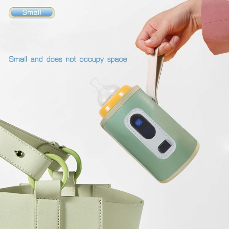 Baby Bottle Warmer 24H Heat Retention USB Type-C Adjustable