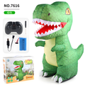 Inflatable Remote Control Dinosaur Toy for Kids RC Dino