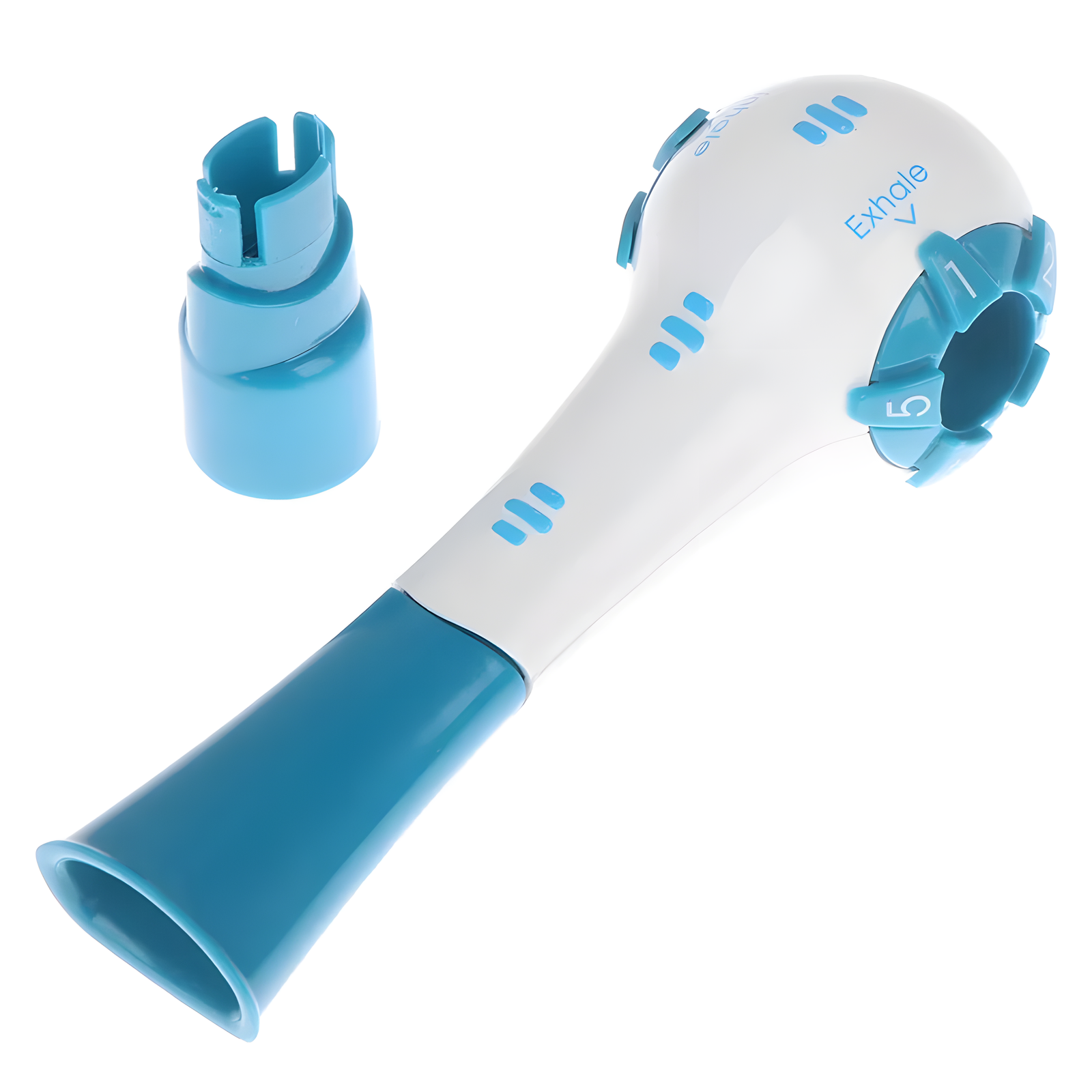 Handheld Breathing Trainer Adjustable Resistance Compact