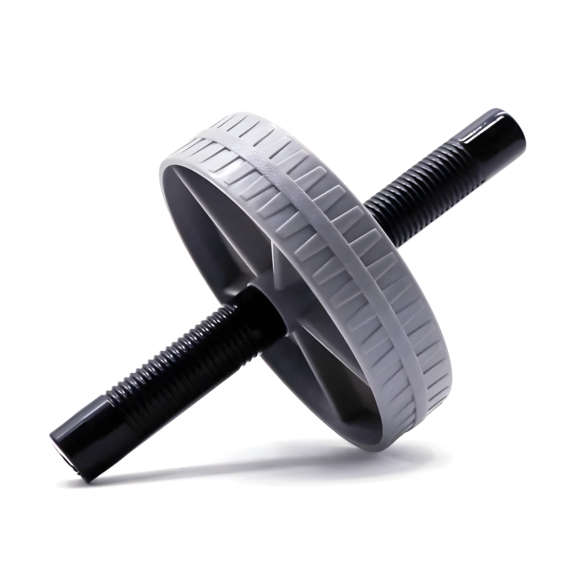 15 cm Ab Roller Wheel with Textured Handles for Core Workouts