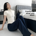 Women's Short-Sleeve Zip Cycling Top with Stand Collar