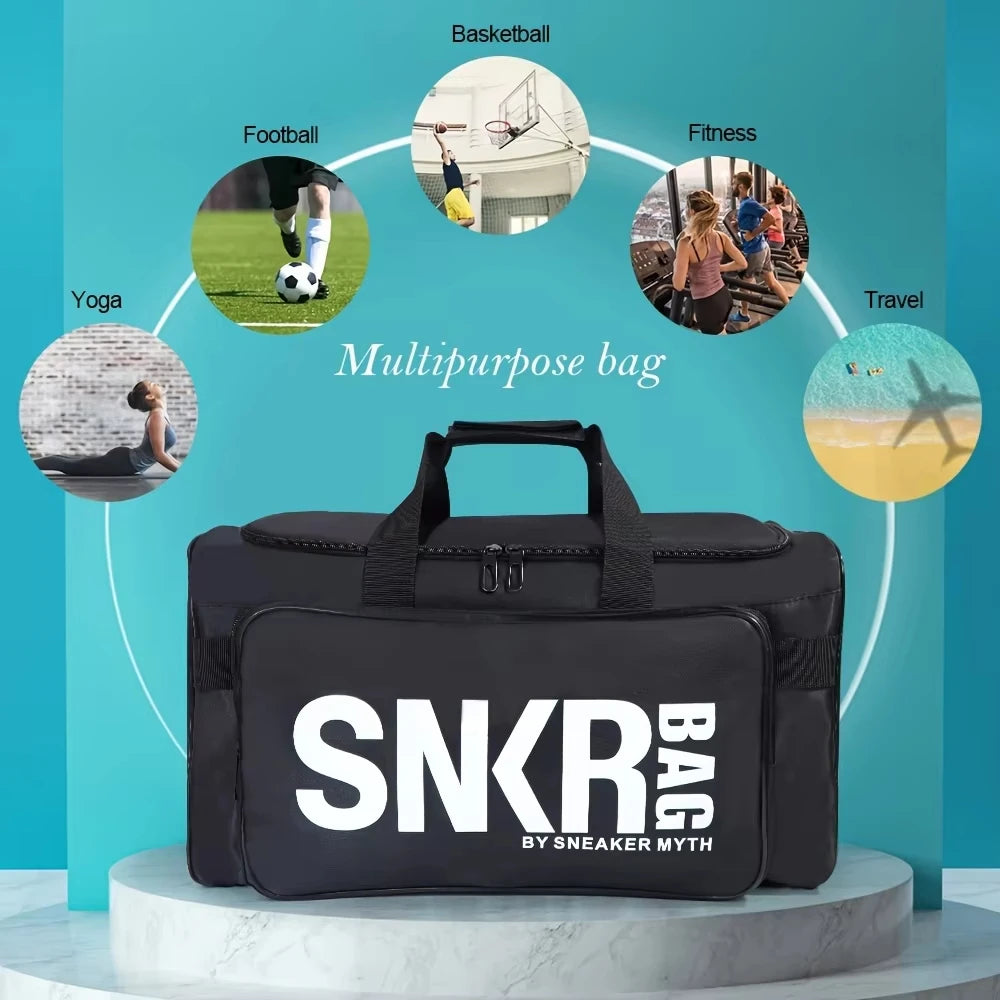 Athletes Sports Bag – 3-Compartment Gym & Sneaker Duffle