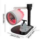 2-in-1 Mini Humidifier & Cooling Fan (Innovative Turbine Jet Engine Design)