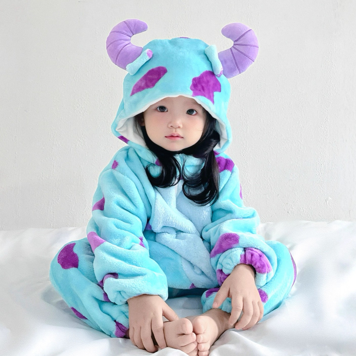 Fleece Animal Hooded Baby Romper for Babies and Toddlers