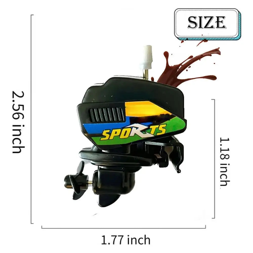 Wind-Up Boat Motor Coffee Stirrer – Mechanical Propeller | No Battery