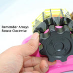 Semi-Automatic Heat Tape Dispenser - Dual Core Gift Wrapping Tool