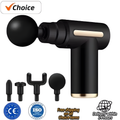 Portable Massage Gun Rechargeable with Interchangeable Heads