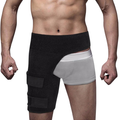 Adjustable Hip and Groin Support Wrap with Waist and Thigh Straps