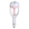 Compact Car Socket Humidifier with Visible Water Reservoir