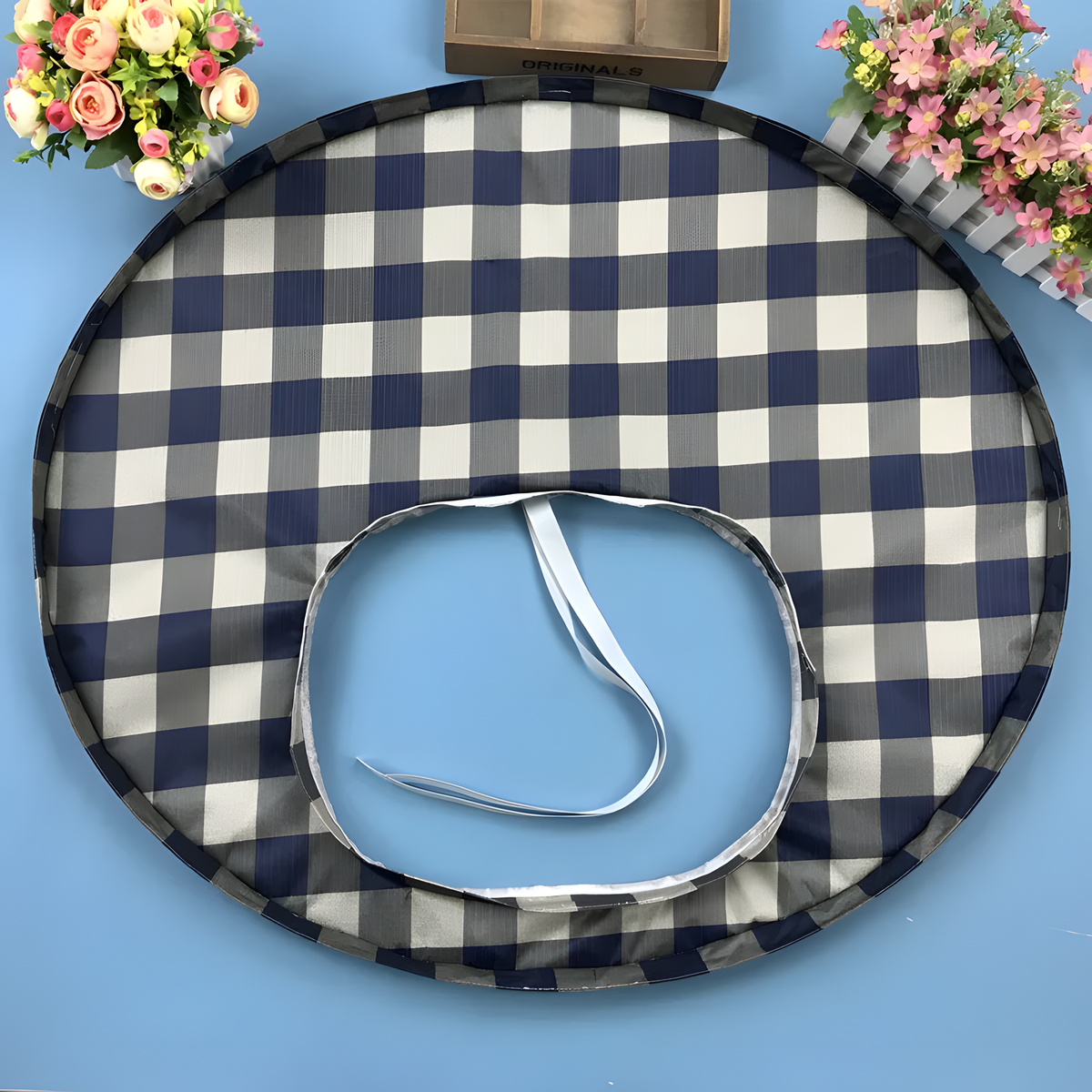 Baby Self-Feeding High Chair Catch Mat with Raised Edges