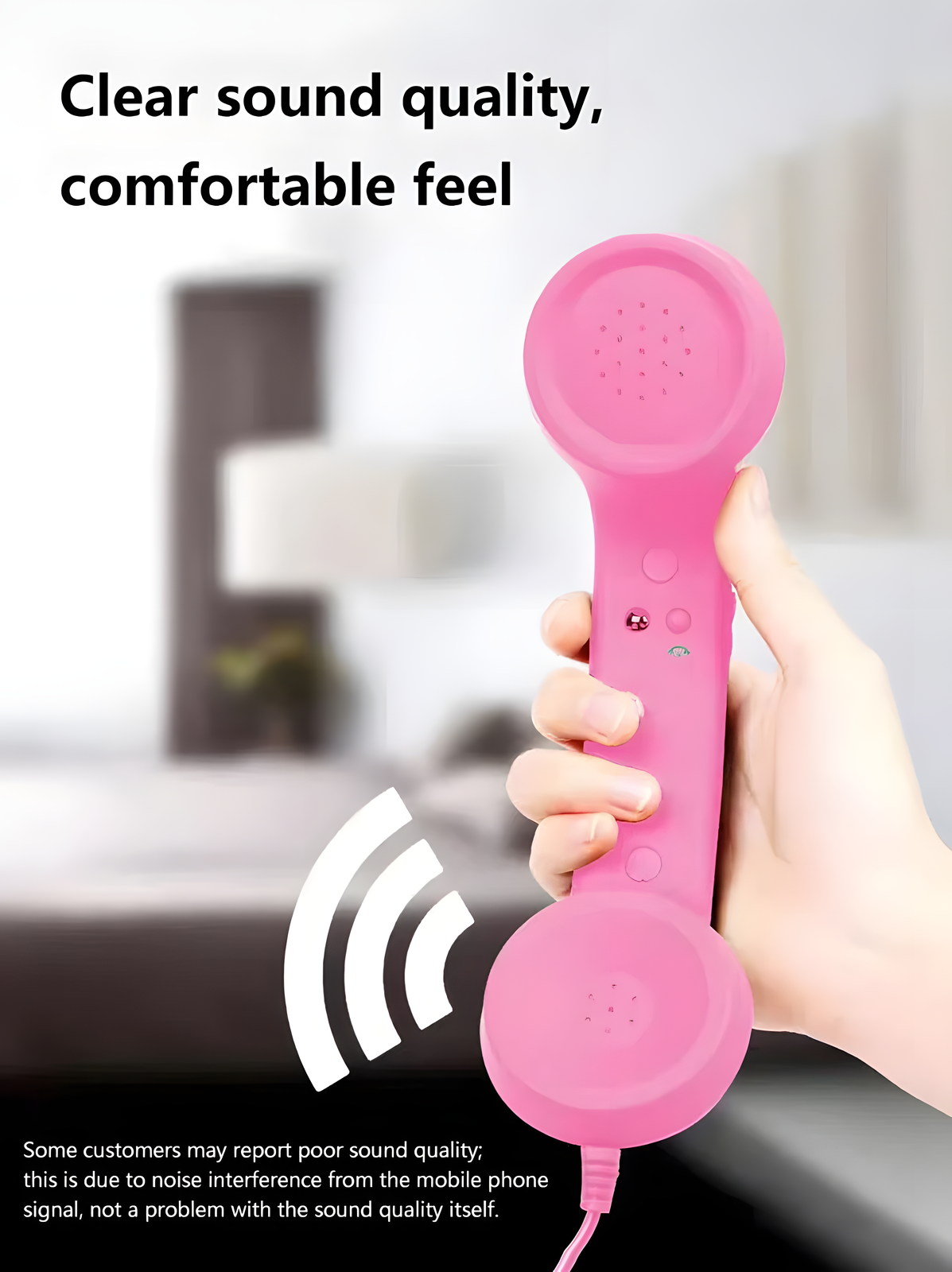 Retro Phone Handset USB-C & 3.5mm Wired 12 Colors