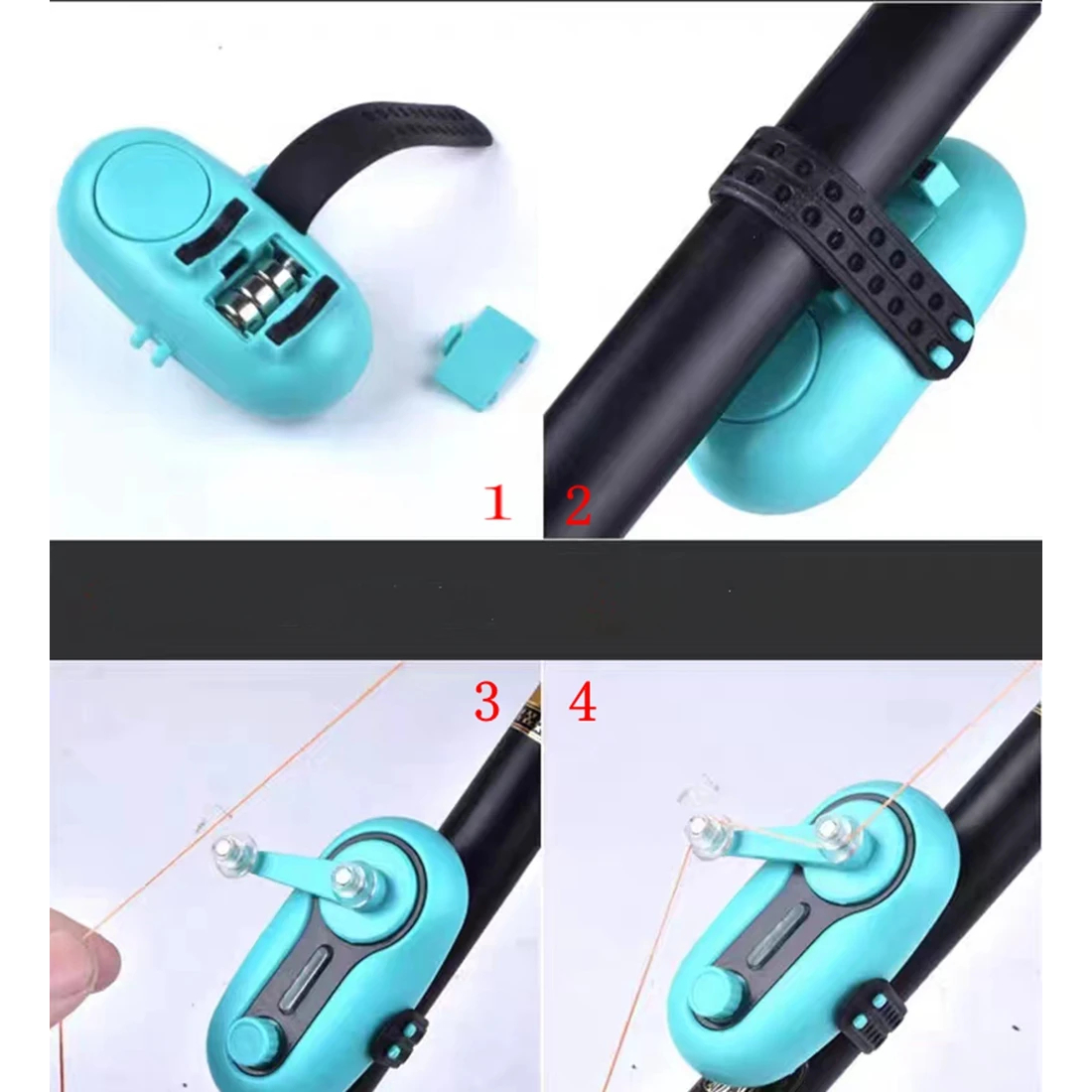 Fishing Bite Alarm with LED Light & Volume Control