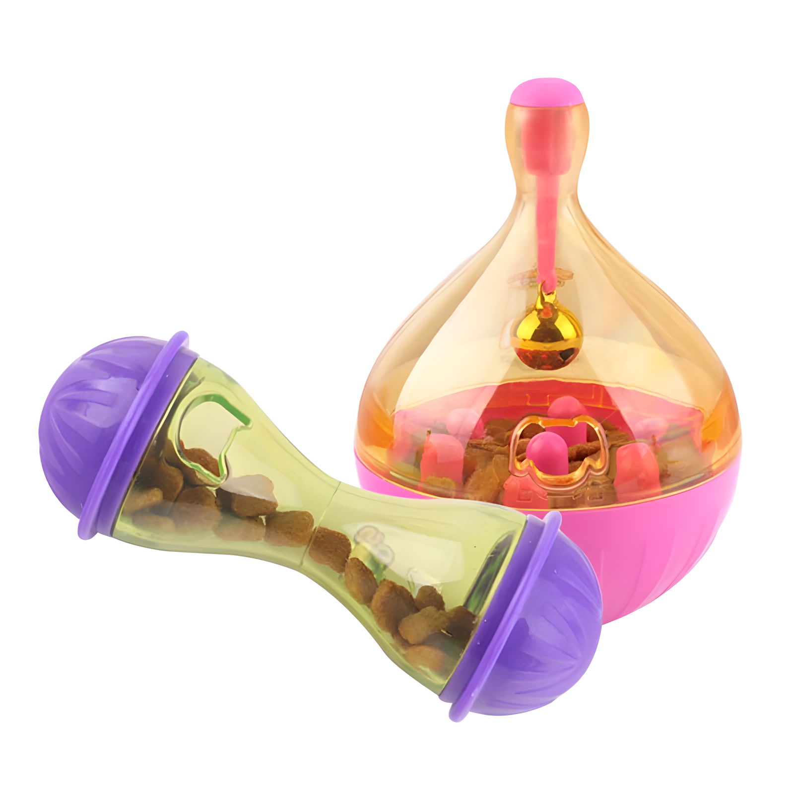 Roly Poly Pet Treat Dispenser Interactive Toy for Cats & Dogs