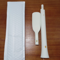 Extendable Long-Handle Shoe Horn with Wide Blade and Loop