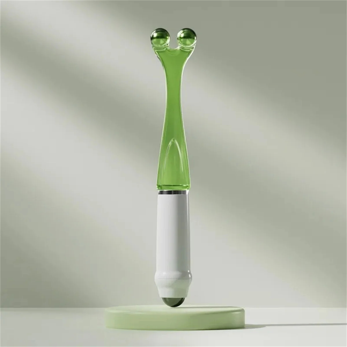 Manual Dual-Roller Finger Wand for a Simple Hand Routine