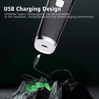 Cordless Vacuum Beard Trimmer (Smart Suction System for 100% Mess-Free Grooming)