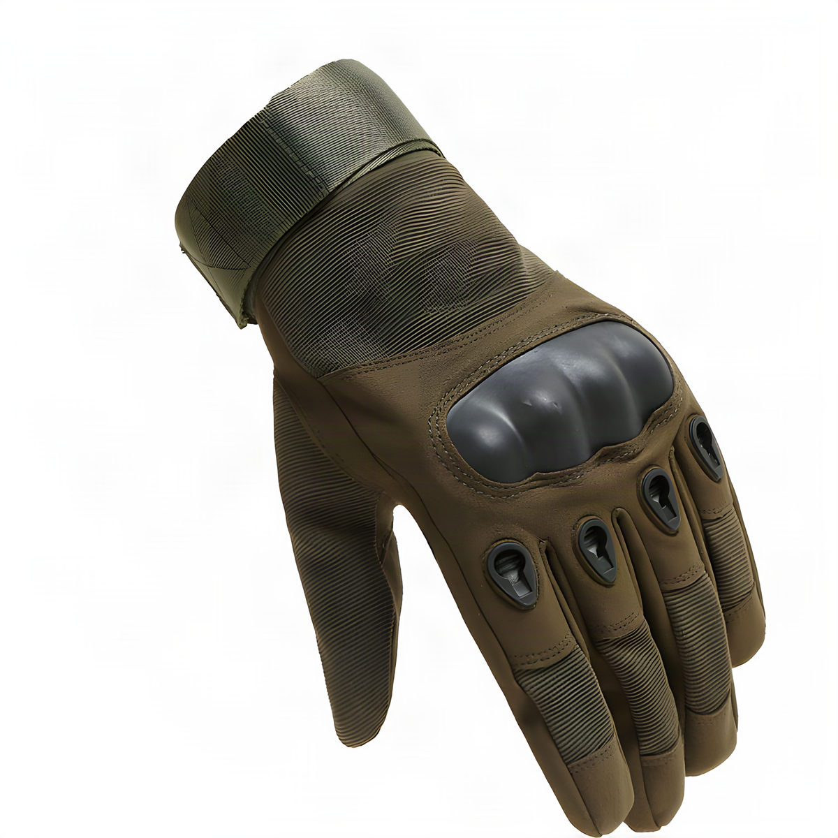 Full-Finger Motorcycle Gloves with Adjustable Wrist Straps