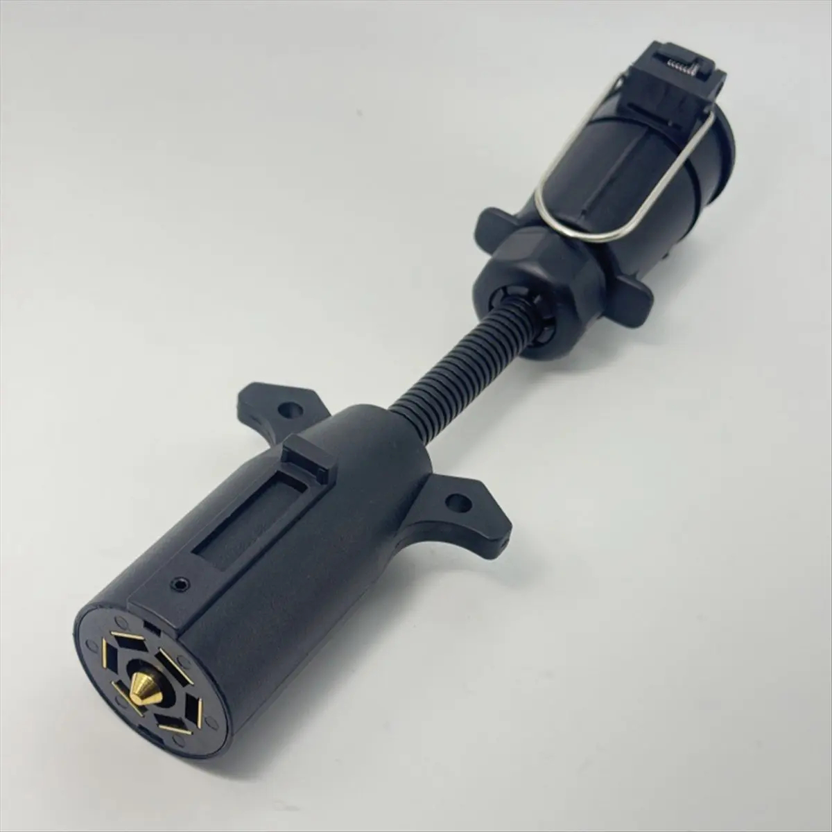 7 Pin Trailer Adapter Cable American to European Socket Connector