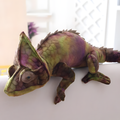 Realistic Chameleon Plush Toy 70cm & 1m Reptile Stuffed Animal