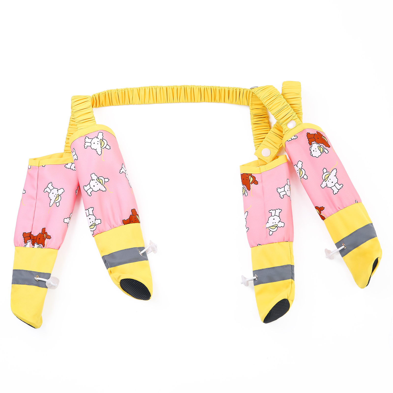 Waterproof Dog Leg Pants with Built-In Boots S-XXL 7 Prints