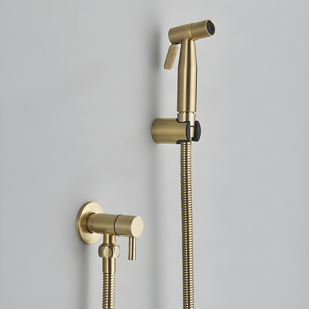 Handheld Bidet Sprayer Set with Hose, Holder and Valve