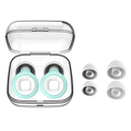 Reusable Noise-Reducing Earplugs with Two Pairs and Case