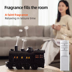 Innovative Vintage Steam Train Humidifier (Fog Effect & Relaxing Night Light)
