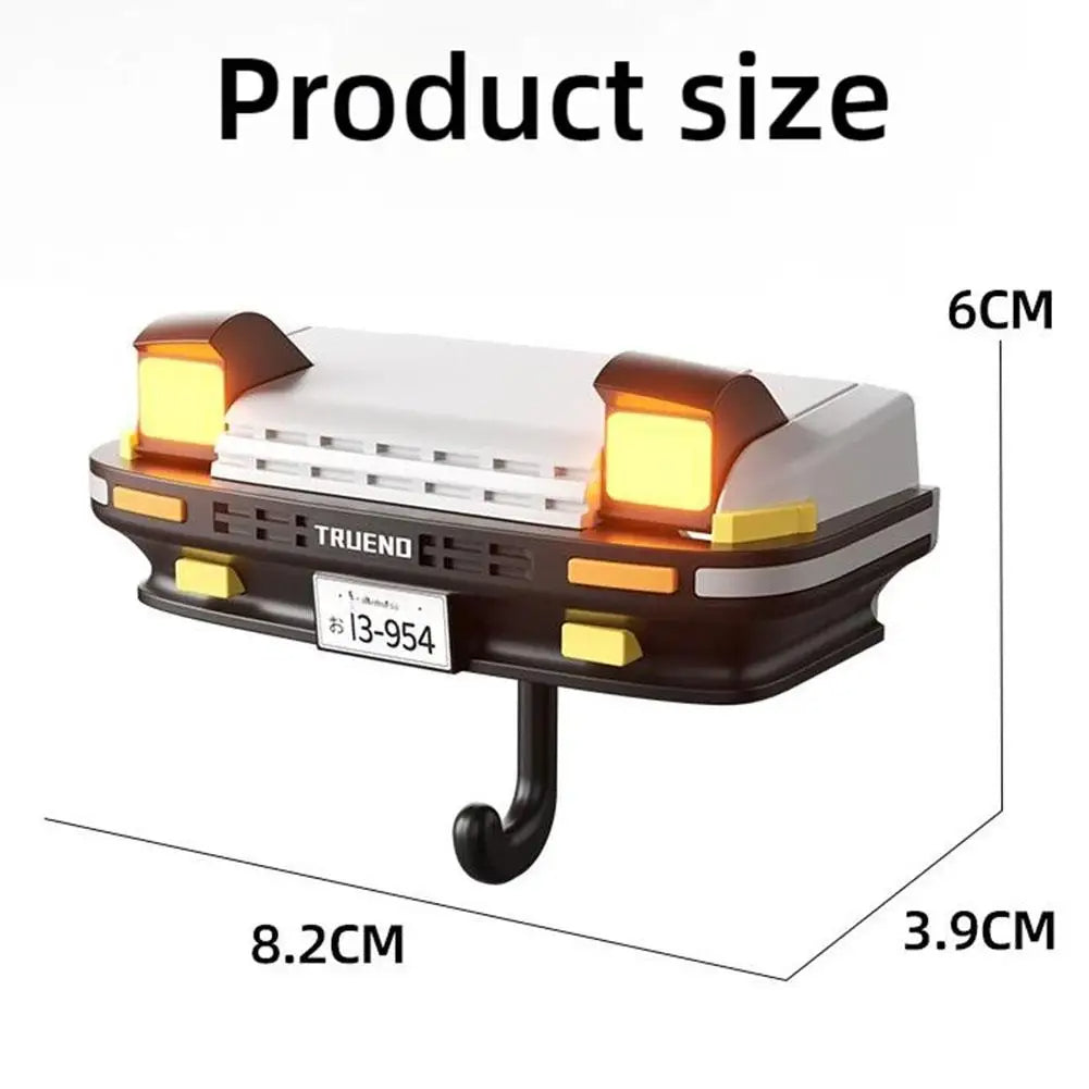 AE86 Car Key Holder - Premium Automotive Keychain Organizer Accessory