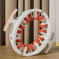 Manual Circular Massage Roller with 14 Rotating Roller Groups