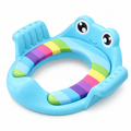 Frog Toddler Toilet Training Seat with Cushion and Handles