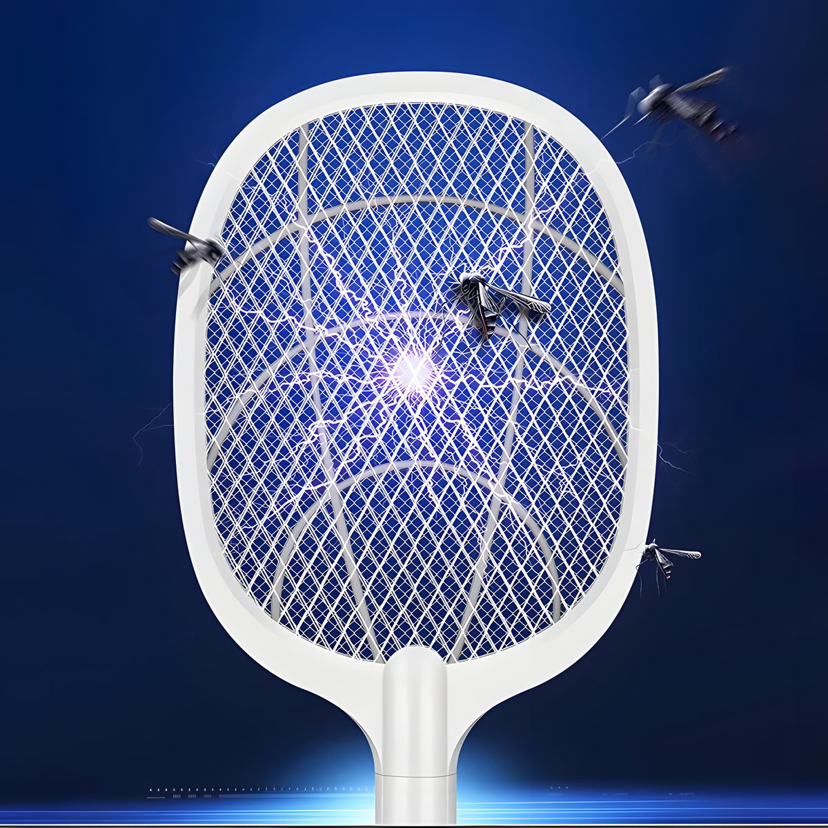 Rechargeable Electric Fly Swatter with Charging Base