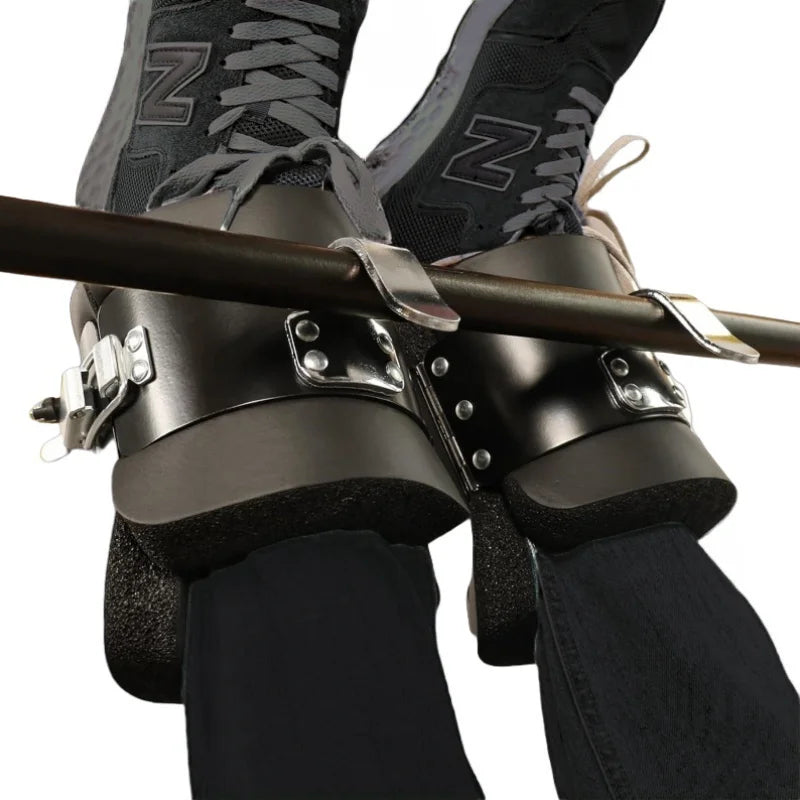 Anti-Gravity Inversion Hang-Up Boots for Spine Decompression & Core Training