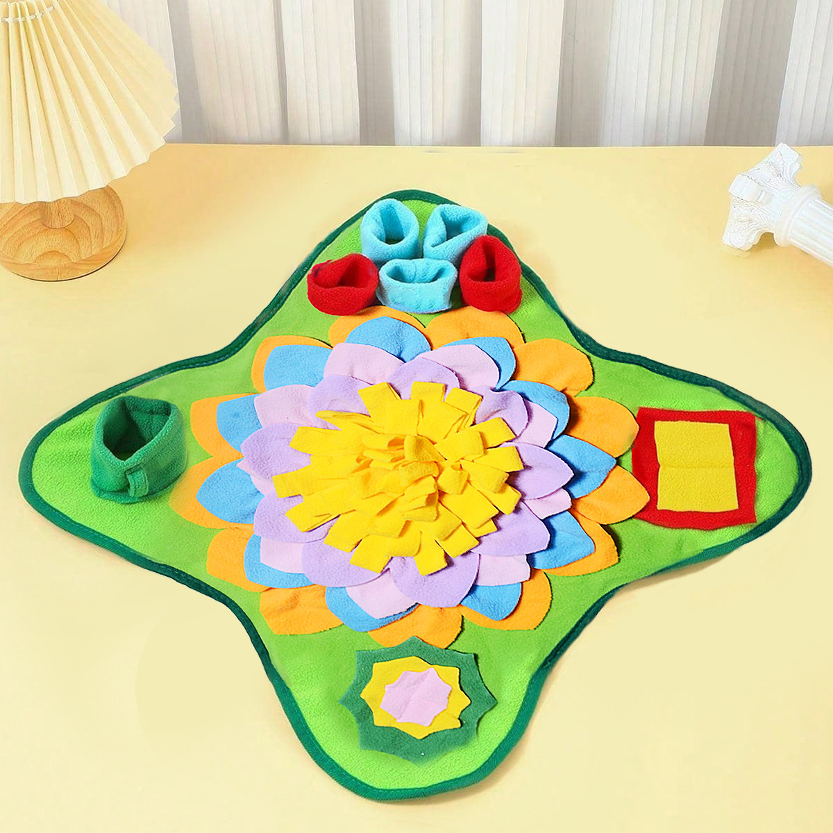 Pet Snuffle Mat Slow Feeder Enrichment Toy for Dogs 48x48cm