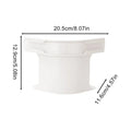 Bed Sheet Corner Fasteners, 4-Piece Set in White or Gray