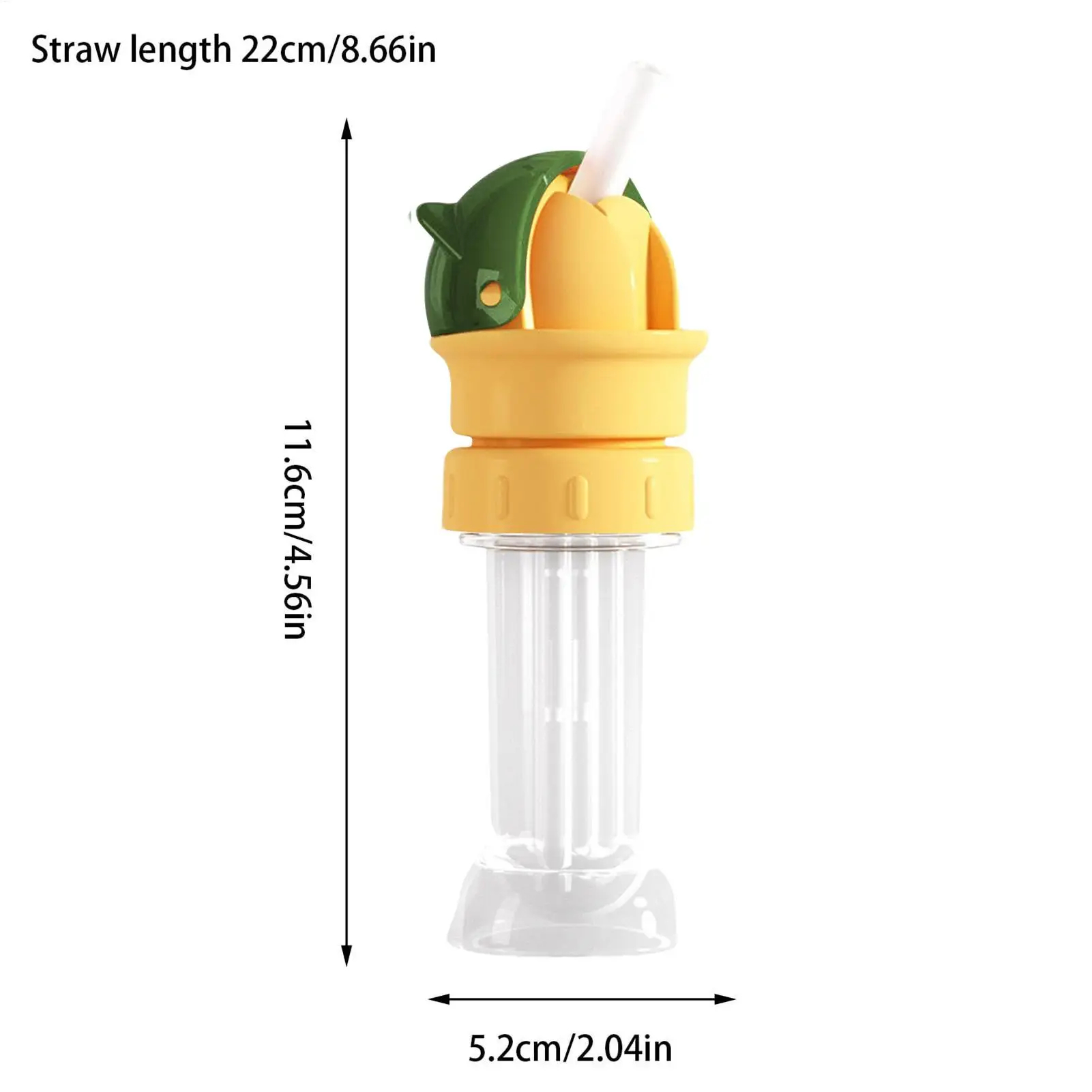 Toddler Bottle Straw Adapter with Dust Cover & Storage Box