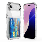 2-in-1 Slim Wallet Case for iPhone (Built-in Card Holder & Shock Protection)