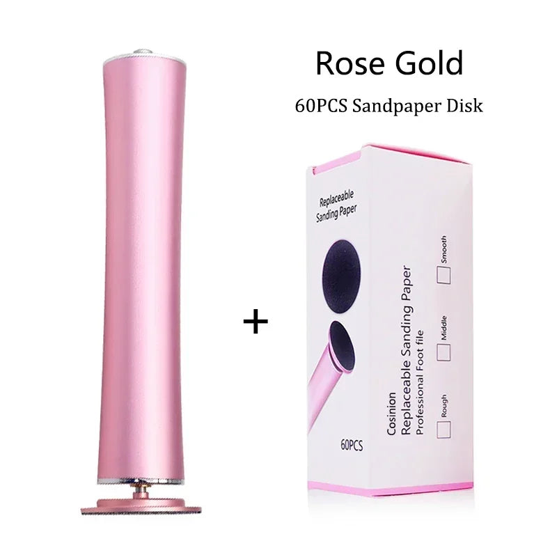 Professional Rechargeable Electric Pedicure File (Salon Results At Home)